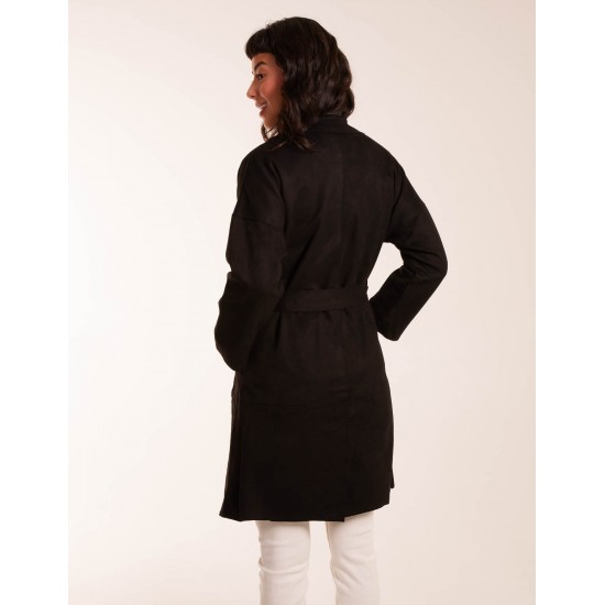 Waist Detail Trench Style Jacket