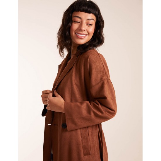 Waist Detail Trench Style Jacket