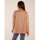 Suede Look Waterfall Jacket