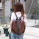 Leather Travel Backpack Anti Theft